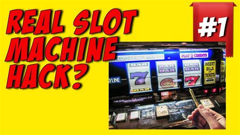  how to hack a slot machine at a casino